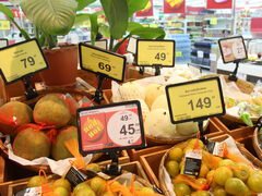 Bangkok, Thailand, Lebensmittelpreise, Santol und Mandarinen