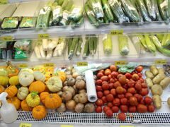 Bangkok, Thaïlande, prix dans un supermarché, Prix des légumes