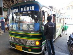 Transport Thaïlande, Chiang Mai, Bus local bon marché