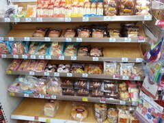 Thaïlande, prix des supermarchés de Chiang Mai, Divers petits pains et sandwichs