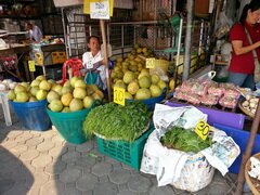 Thaïlande, Chiang Mai prix des fruits, Pamela au marché