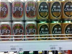 Coût de l'alcool à Chiang Mai, Thaïlande, bière locale