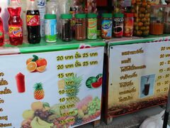 Cuisine de rue à Chiang Mai, Thaïlande, Boissons