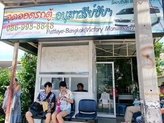 Transport en Thaïlande à Pattaya, arrêt de bus Pattayavan