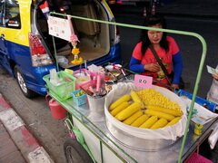Cuisine de rue à Pattaya en Thaïlande, Maïs