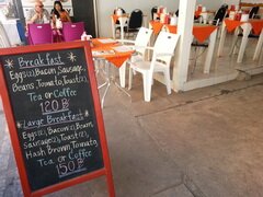 Prix des restaurants à Pattaya, Le coût du petit déjeuner dans un café