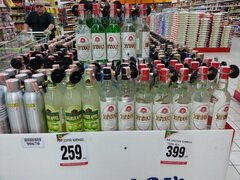 Spirituosenpreise in Supermärkten in Pattaya
