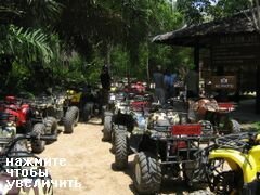 Phuket Thailand, ATV-Rennen im Phuket-Nationalpark