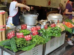 Lebensmittelpreise in Taiwan, Grüne Pilz- und Reisgerichte