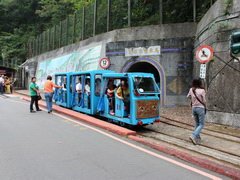Taiwan Sehenswürdigkeiten (Taipei, Wulai), Alte japanische Eisenbahn im Yun Hsien Park