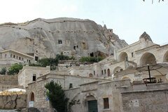 Cappadoce, Turquie, Hôtels dans les rochers