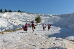 Urlaub und Spaß in der Türkei, Cotton Mountain in Pamukkale