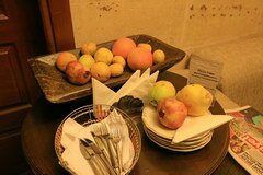 Prix des hôtels à Goreme, fruits gratuits pour le dîner