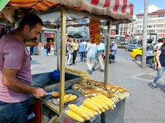 Lebensmittelpreise in Istanbul, Gebratener Mais