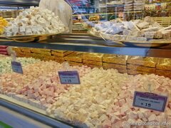 Ladenpreise in Istanbul, Türkische Süßigkeiten