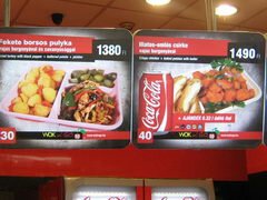 Lebensmittelpreise in Budepest, Mittagessen zum Mitnehmen von McDonald's