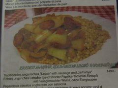 Preise in kleinen Restaurants in Budapest, Traditioneller ungarischer Lecheau