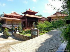 Vietnam, Sehenswürdigkeiten in Dalat, Truc Lam-Tempelkomplex.