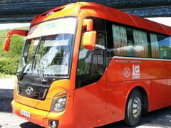 Vietnam, transport à Nha Trang, bus interurbain vietnamien