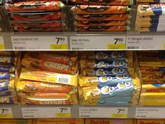 Lebensmittelpreise in Stockholm, Schweden, Schokoladenriegel