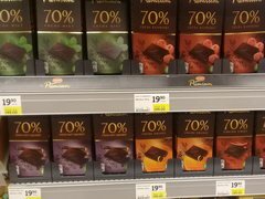 Lebensmittelpreise in Stockholm, dunkle Schokolade
