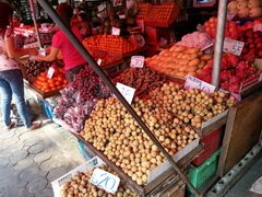 Thailand, Chiang Mai, Obstpreise auf den Märkten, Lon Cong