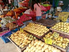 Thailand, Chiang Mai, Obstpreise auf den Märkten, Gelbe Mango