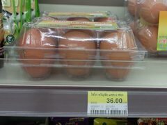 Lebensmittelpreise in Hua Hin, Thailand, Eier