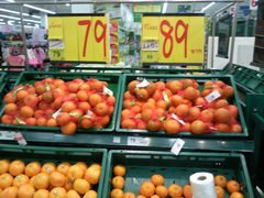 Lebensmittelpreise in Hua Hin, Thailand, Orangenpreise